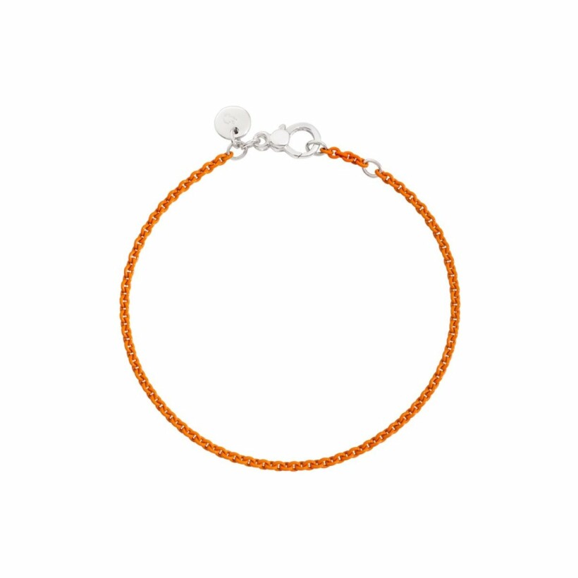 Bracelet DoDo en argent orange