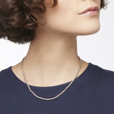 Collier DoDo Granelli en or rose