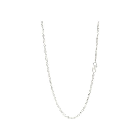 Collier DoDo Nodo en argent, 75cm