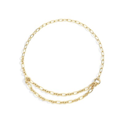 Collier Dodo Essentials en argent et plaqué or