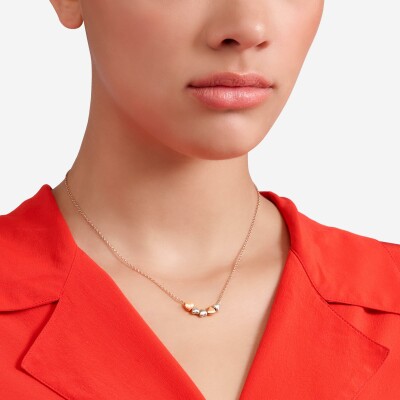Collier DoDo Cuore en or rose