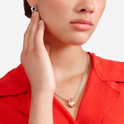 Collier DoDo Cuore en or rose