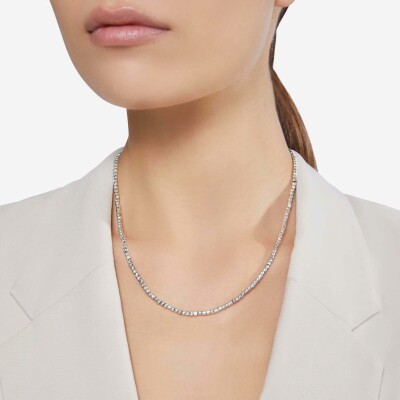 Collier Dodo Mini Granelli en argent et or jaune