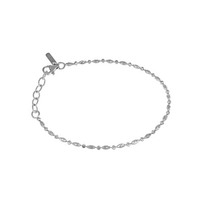 Bracelet Desmos Station en argent, 16.5 cm
