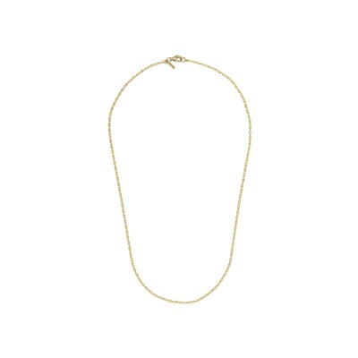 Collier Desmos Station en argent doré, 46 cm