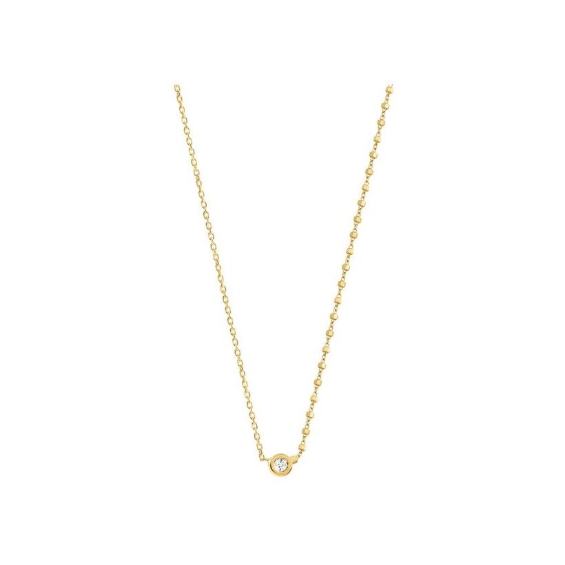 Collier Charlet Deva en or jaune et diamant