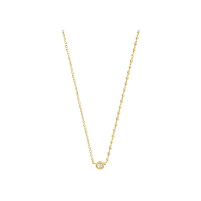 Collier Charlet Deva en or jaune et diamant