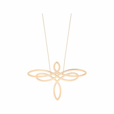 Ginette NY JUMBO ketting, roségoud