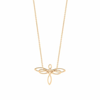 GINETTE NY MINIS ON CHAIN necklace, rose gold 