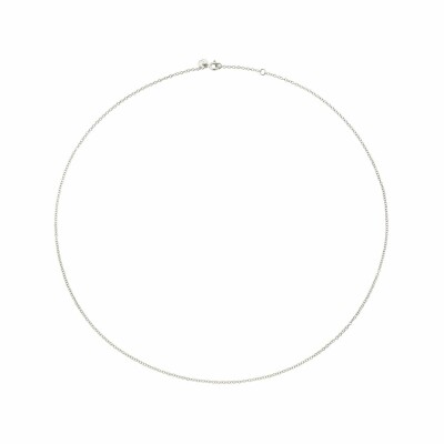 Collier DoDo Essentials en or blanc