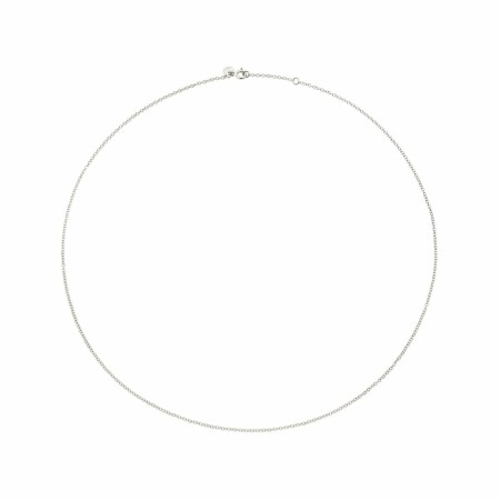 Collier DoDo Essentials en or blanc