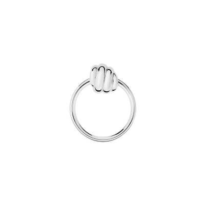 Mono boucle d'oreille DoDo Nodo en argent