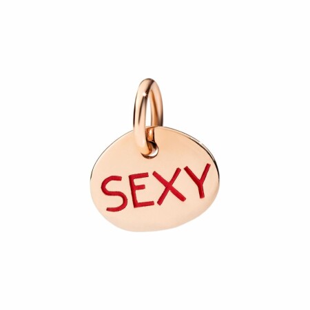 Pendentif DoDo Sexy en or rose