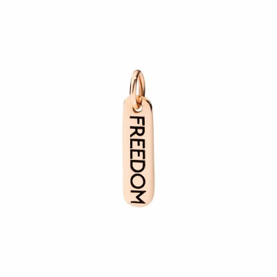 Pendentif DoDo Freedom en or rose