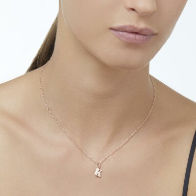 Pendentif Dodo Symbols en or rose