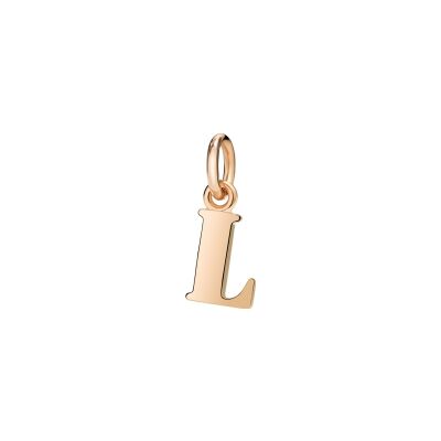 Pendentif Dodo Symbols en or rose
