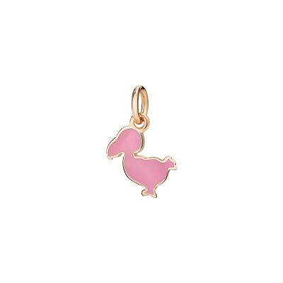 Pendentif Dodo Nature en or rose