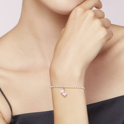Pendentif Dodo Nature en or rose