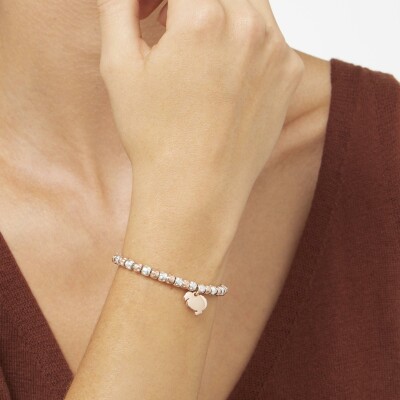 Pendentif Dodo Nature en or rose