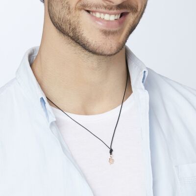 Pendentif Dodo Nature en or rose