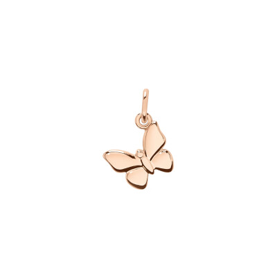 Pendentif DoDo papillon en or rose