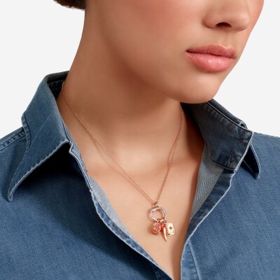 Pendentif DoDo Symbols en or rose 375/1000ème