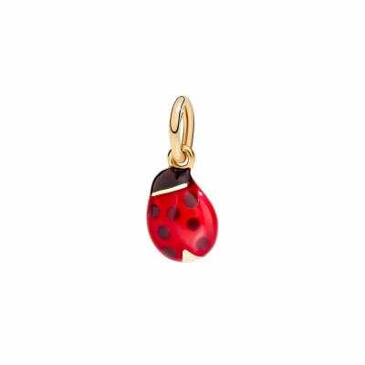 Pendentif DoDo Coccinelle en or jaune et émail