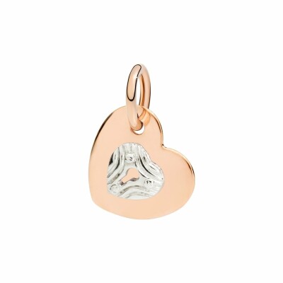 Pendentif DoDo Amour Coeur en or rose