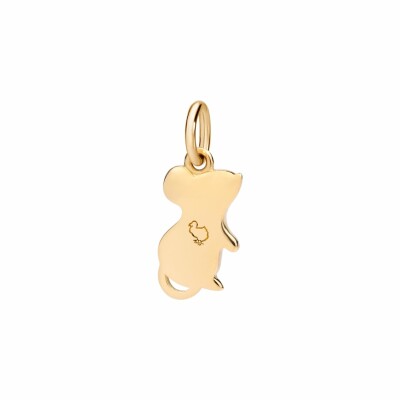 Pendentif DoDo Rat en or jaune et émail