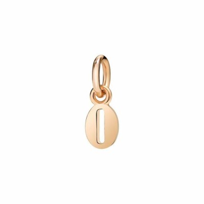 Pendentif DoDo Numéro 0 en Or rose