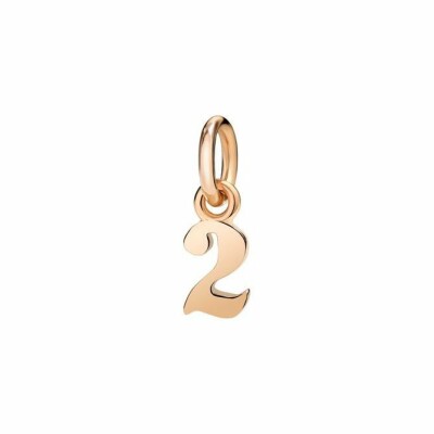 DoDo Number 2 pendant, rose gold