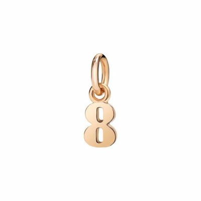 DoDo Number 8 pendant, rose gold