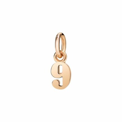 DoDo Number 9 pendant, rose gold