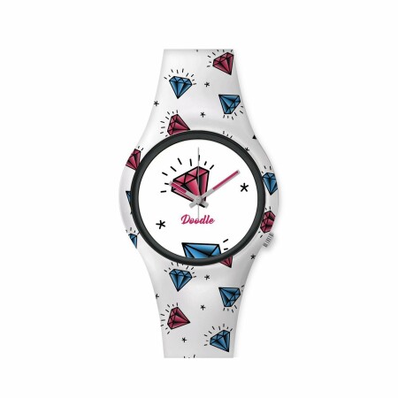 Montre Doodle Americans Mood Diamant