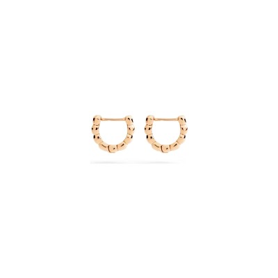 Boucles d'oreilles créoles Dodo Granelli en or rose