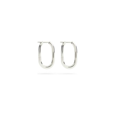 Boucles d'oreilles créoles Dodo Essentials en argent