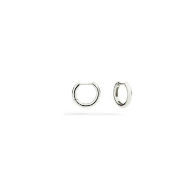Boucles d'oreilles créoles Dodo Essentials en argent
