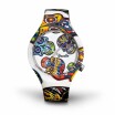 Montre Doodle Calaveras Mood Blanc