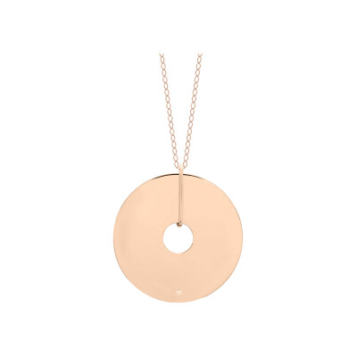 GINETTE NY JUMBO DONUT on chain, rose gold