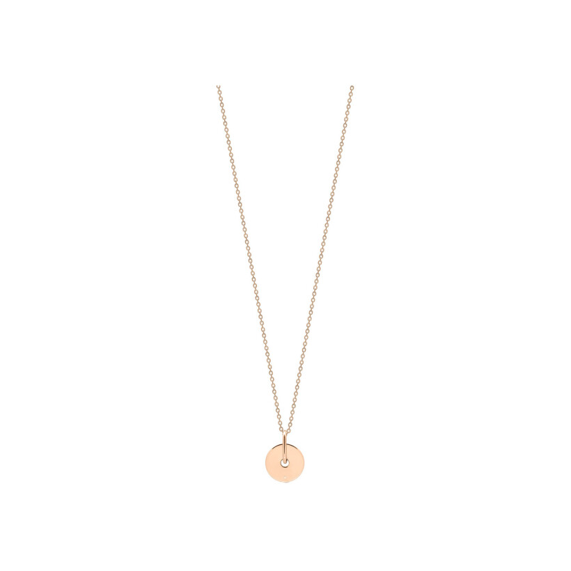 GINETTE NY MINI DONUT on chain, rose gold