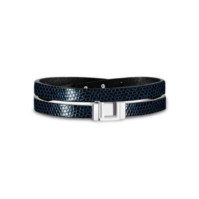 Bracelet LYS & DHEER One Double tour en cuir