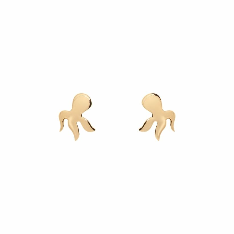 Boucles d'oreilles Dodo Poulpe en or jaune