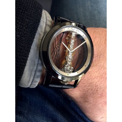 Corum Golden Bridge Round 43mm watch, Dubail Edition