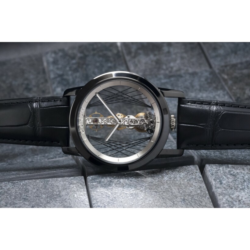 Corum Golden Bridge Round 43mm watch, Dubail Edition