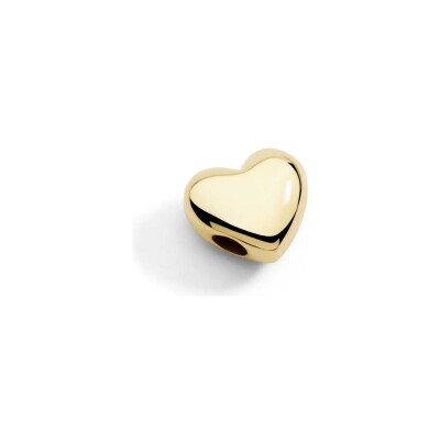 Charm Dodo Cœur en or jaune
