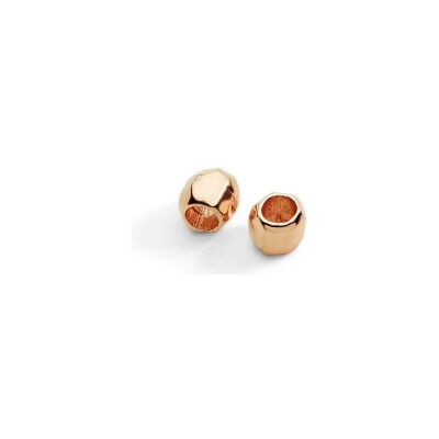 Charms Dodo Mini Granelli en or rose, lot de 2