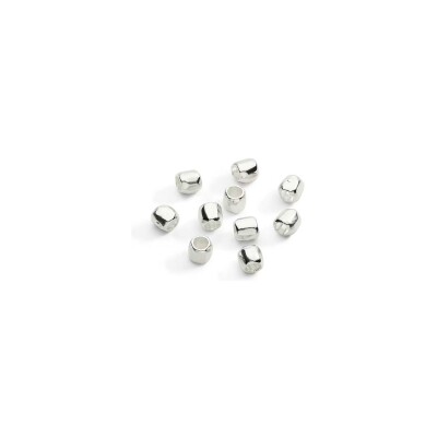 Charm Dodo Mini Granelli en argent, lot de 10
