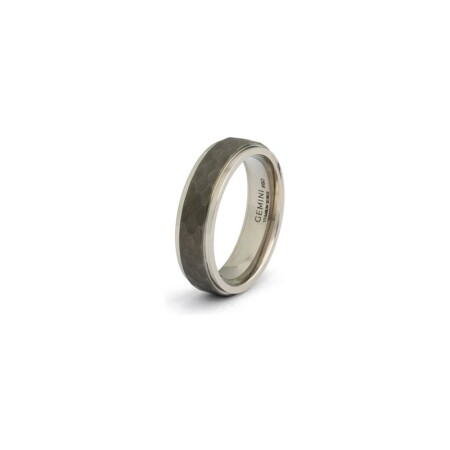 Bague Gemini Classics en titane