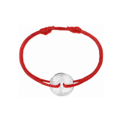 Bracelet sur cordon dinh van Kamasutra 19mm en argent