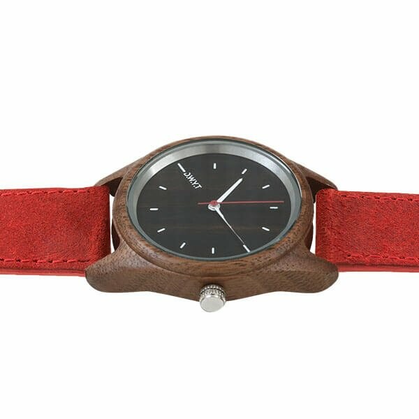 Montre DWYT FOREST GOLA Classique  Rouge vermillon 